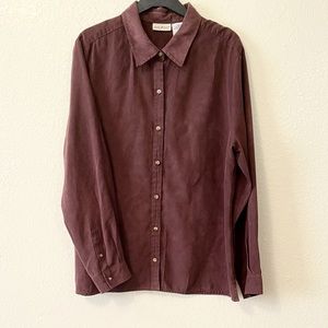 Pre-loved! White Stag Brown Button Down Shirt!